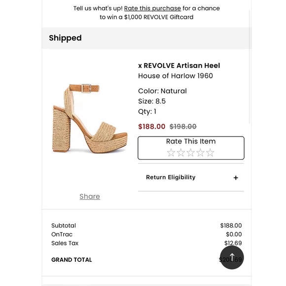 House of Harlow 1960 Shoes - House of Harlow 1960 Natural Woven Platform Sandal with Ankle Strap